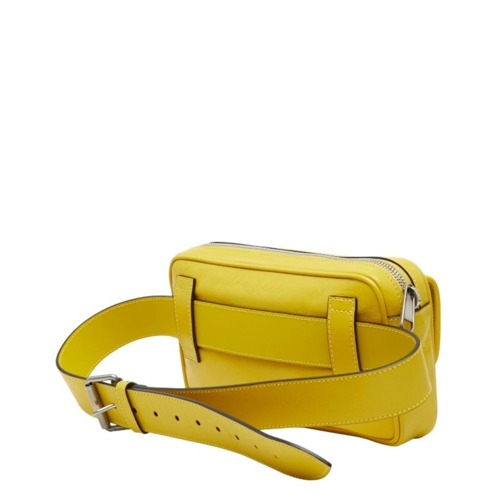 GUCCI Yellow Leather Fanny Pack - Picture 2 of 12